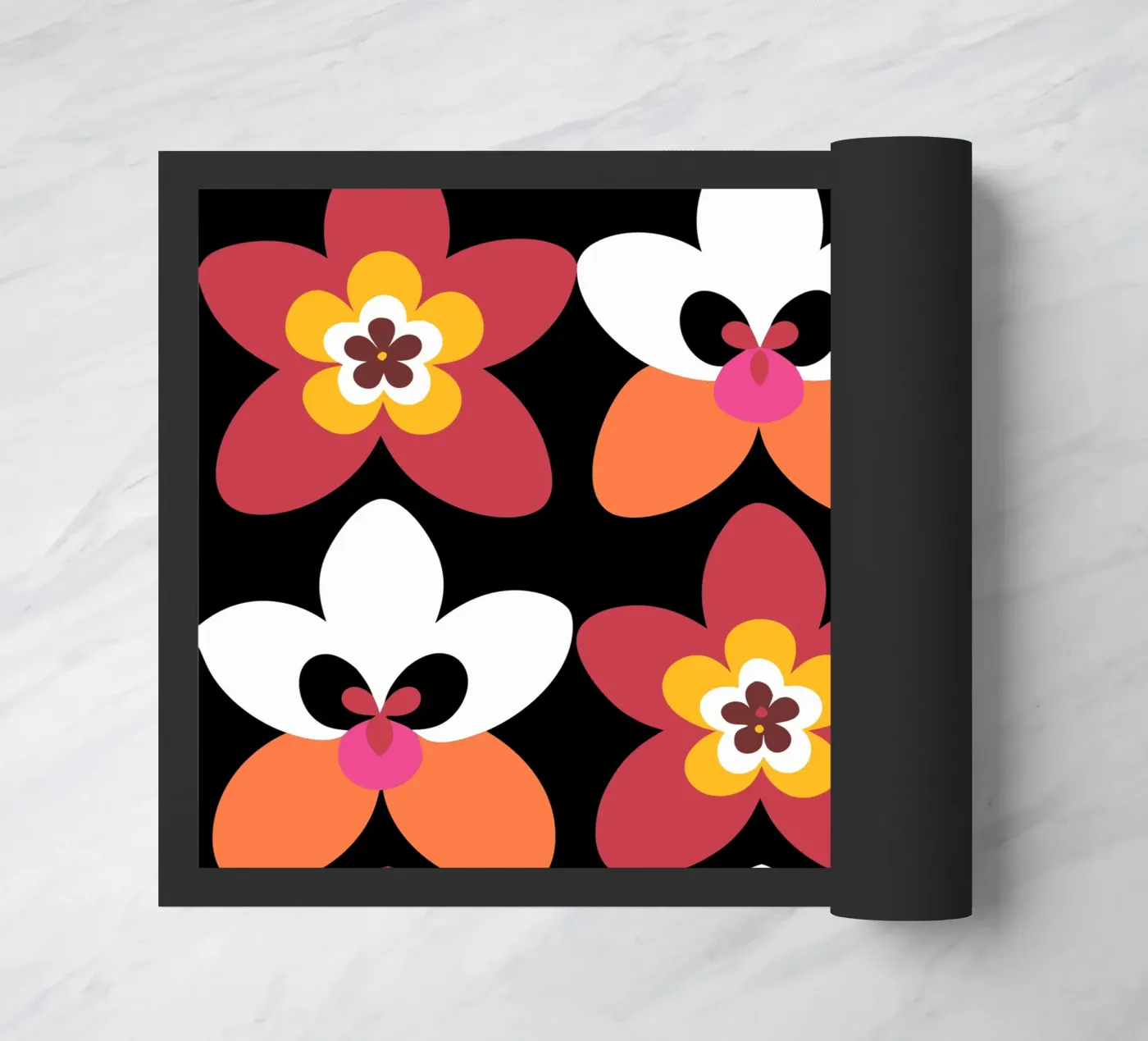 Bellissimo fiore Pettern zerbino da FLOWER PLACE SHOP