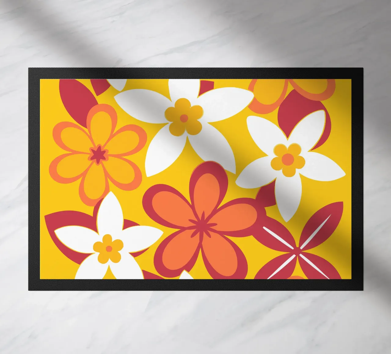 Bellissimo fiore Pettern zerbino da FLOWER PLACE SHOP