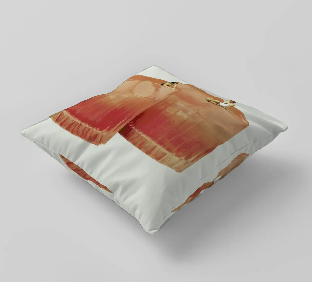 Holiday In A Glass 3 decorative cushion by Maarten Léon