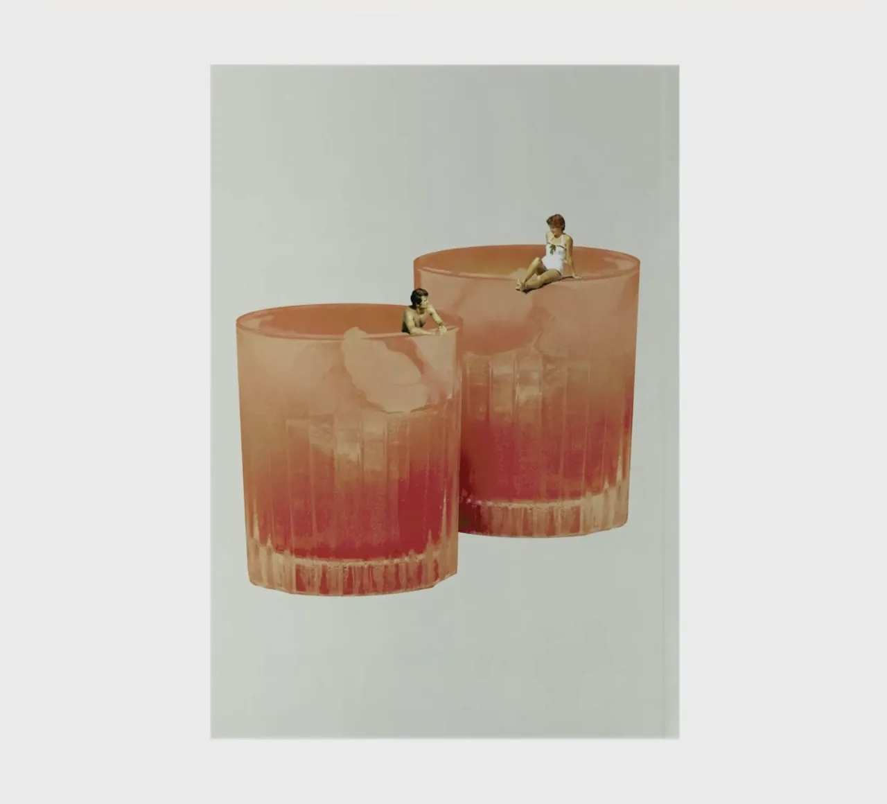 Holiday In A Glass 3 notebook by Maarten Léon