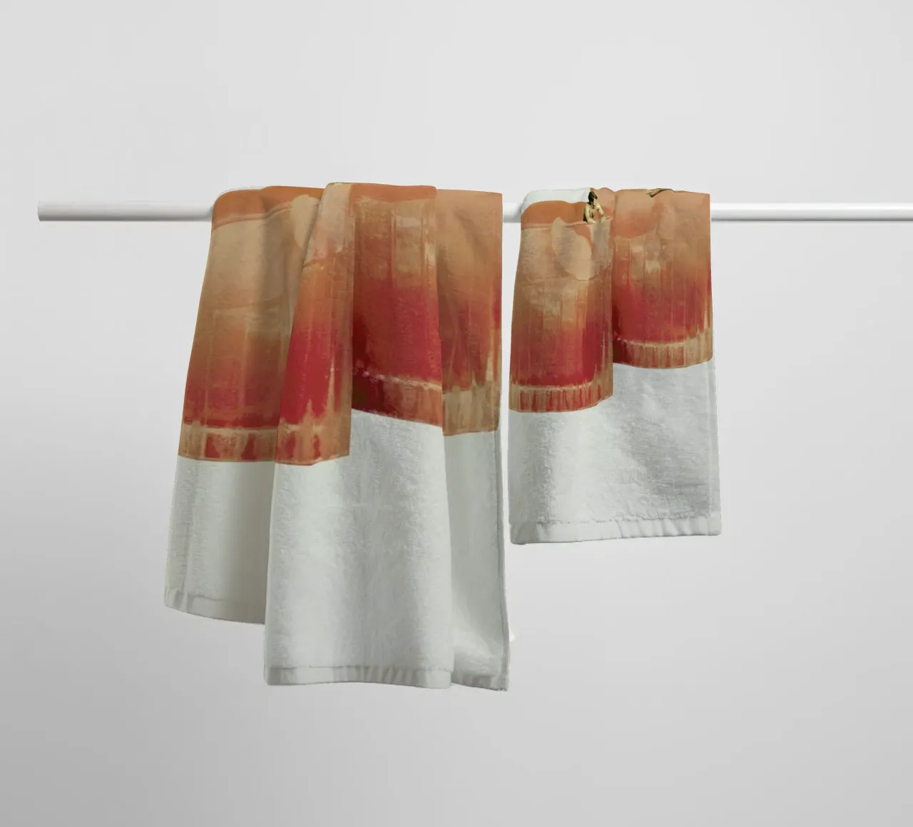 Holiday In A Glass 3 towel by Maarten Léon