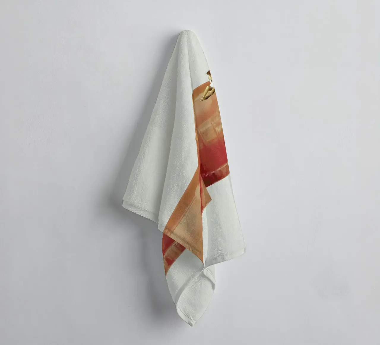 Holiday In A Glass 3 towel by Maarten Léon