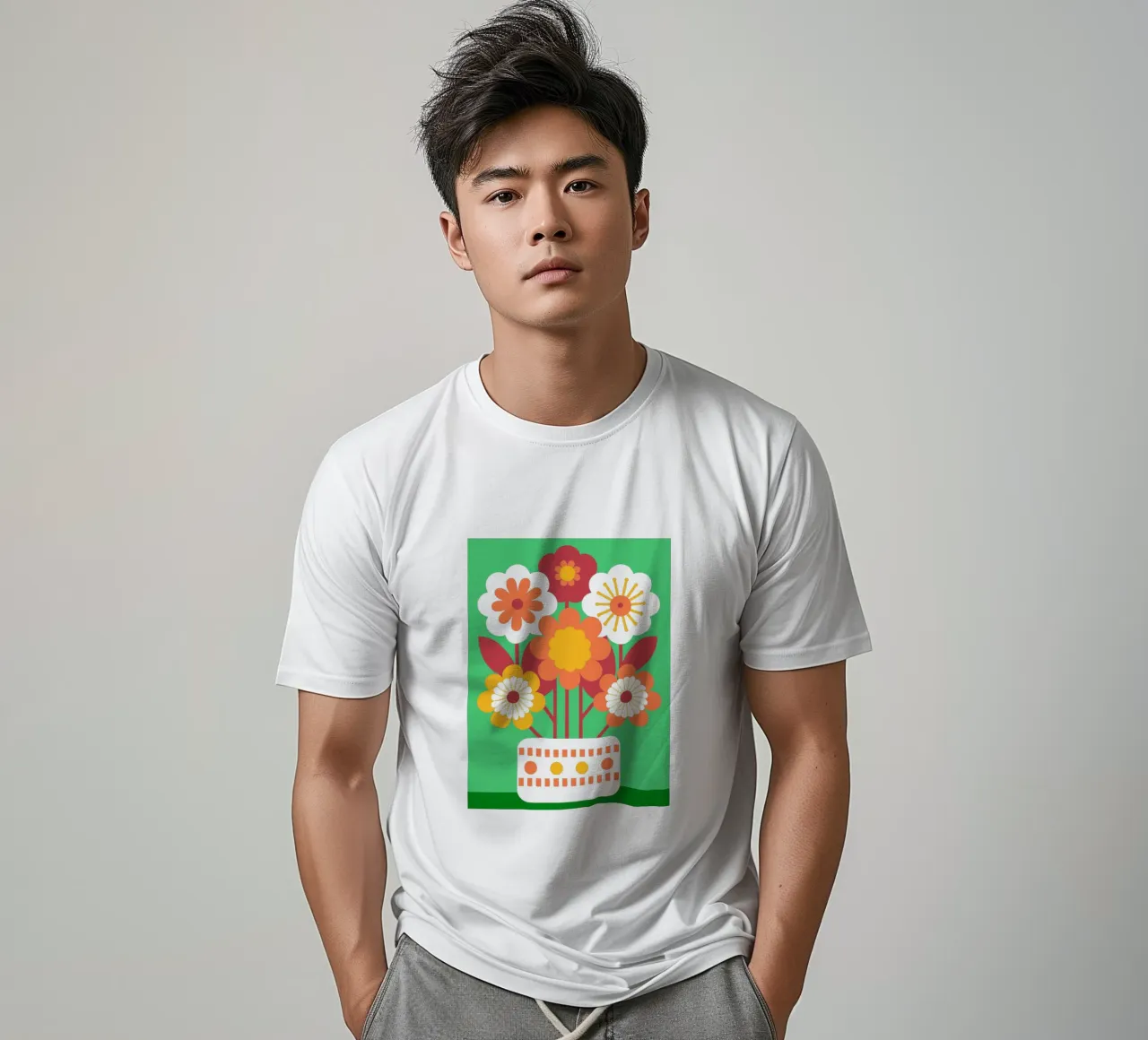 Fiori in vaso t-shirt da FLOWER PLACE SHOP