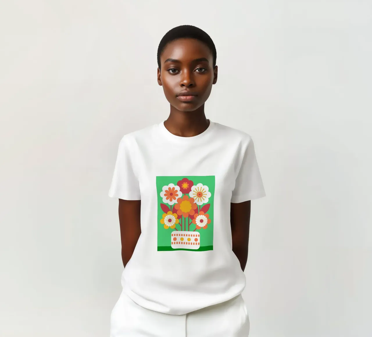 Fiori in vaso t-shirt da FLOWER PLACE SHOP
