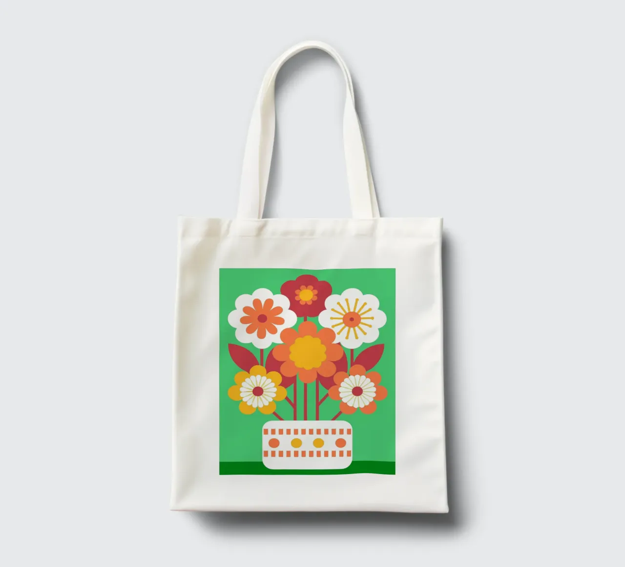 Flowers In A Vase tote bag by FLOWER PLACE SHOP