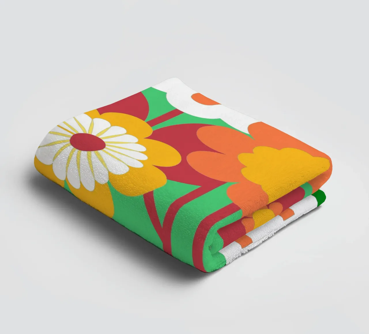 Blumen in einer Vase Handtuch von FLOWER PLACE SHOP