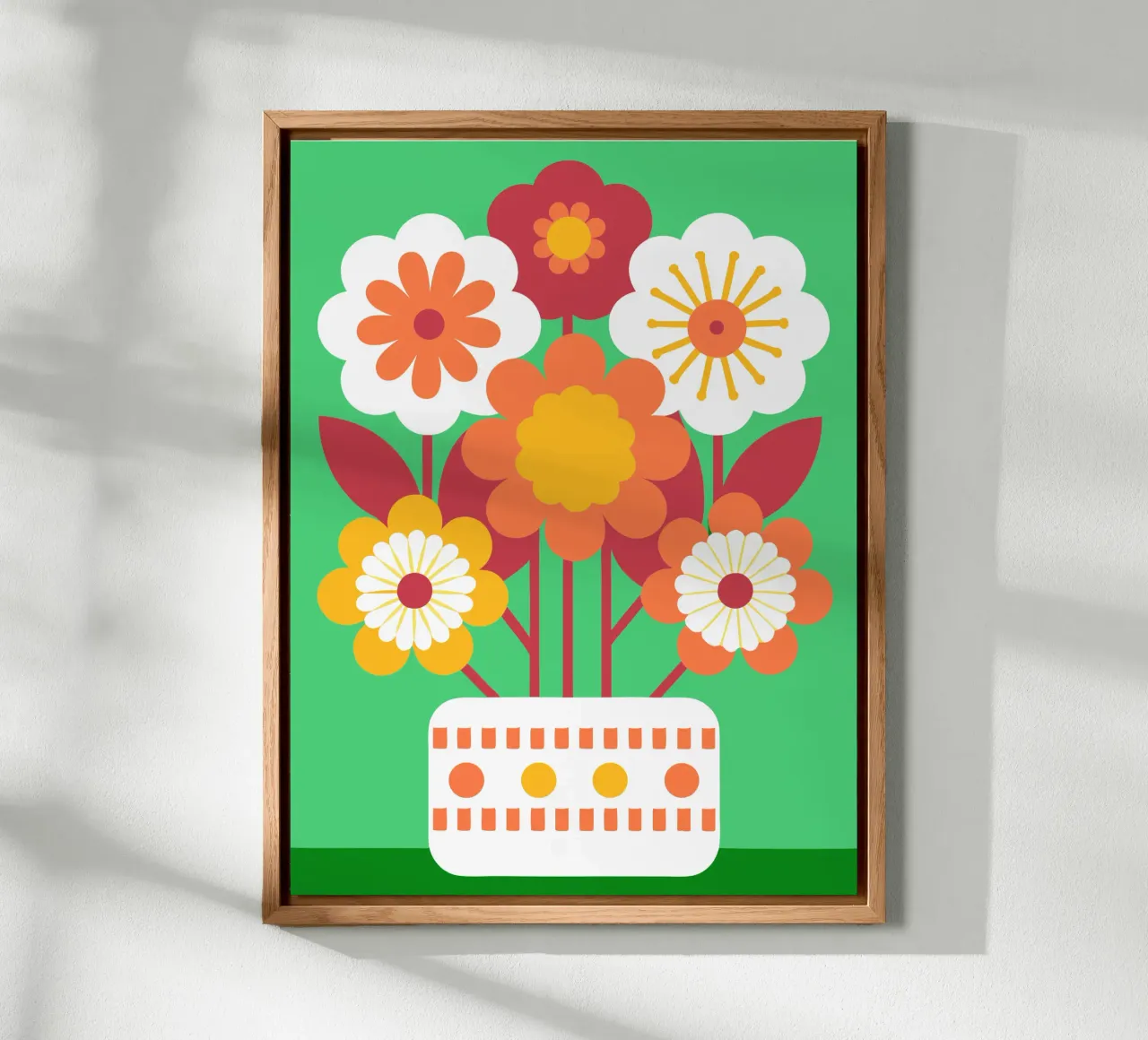 Fiori in vaso alluminio dibond da FLOWER PLACE SHOP