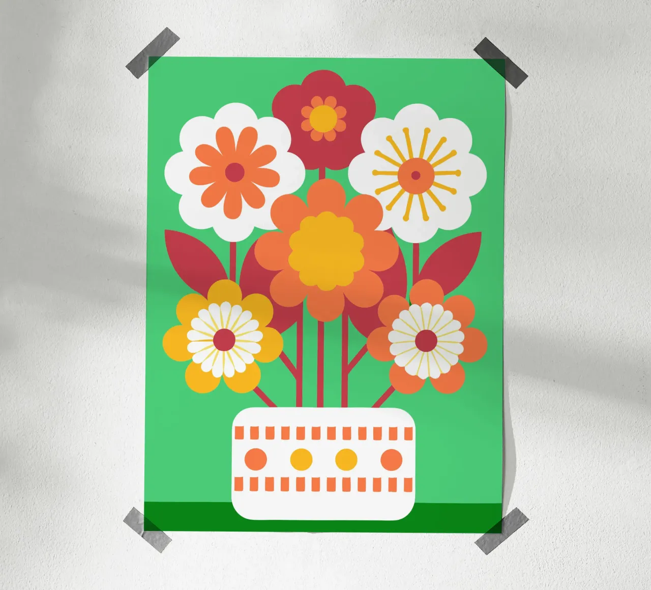 Fiori in vaso carta hahnemühle da FLOWER PLACE SHOP