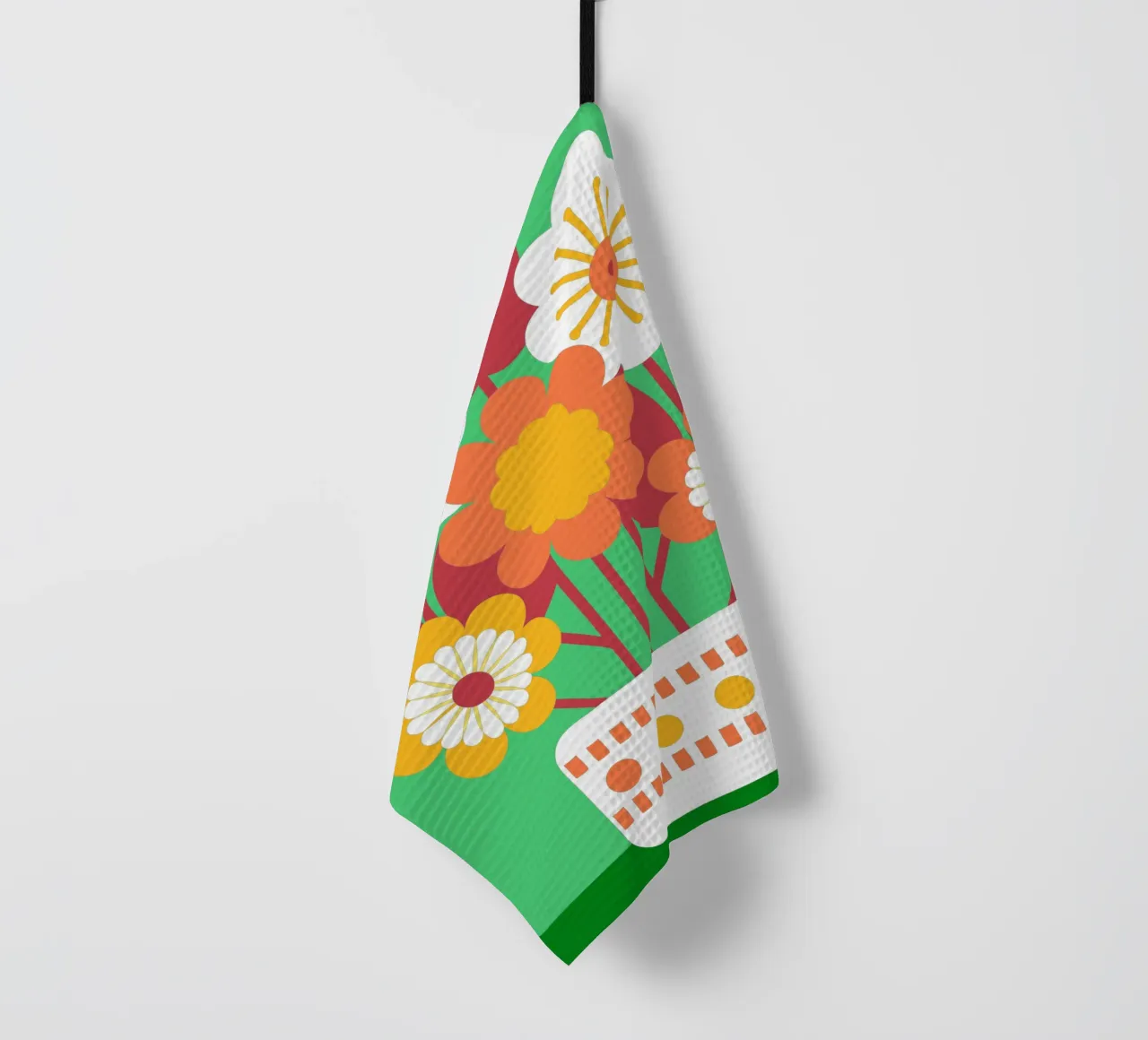 Fleurs dans un vase torchon de FLOWER PLACE SHOP