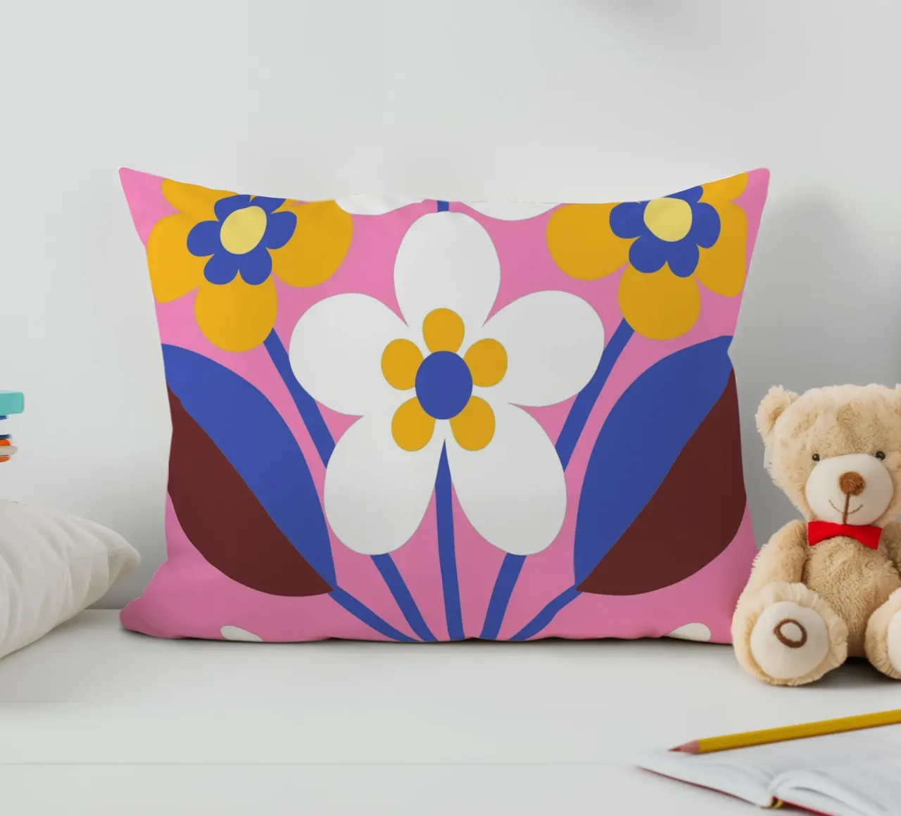 Fiori in vaso cuscino da FLOWER PLACE SHOP