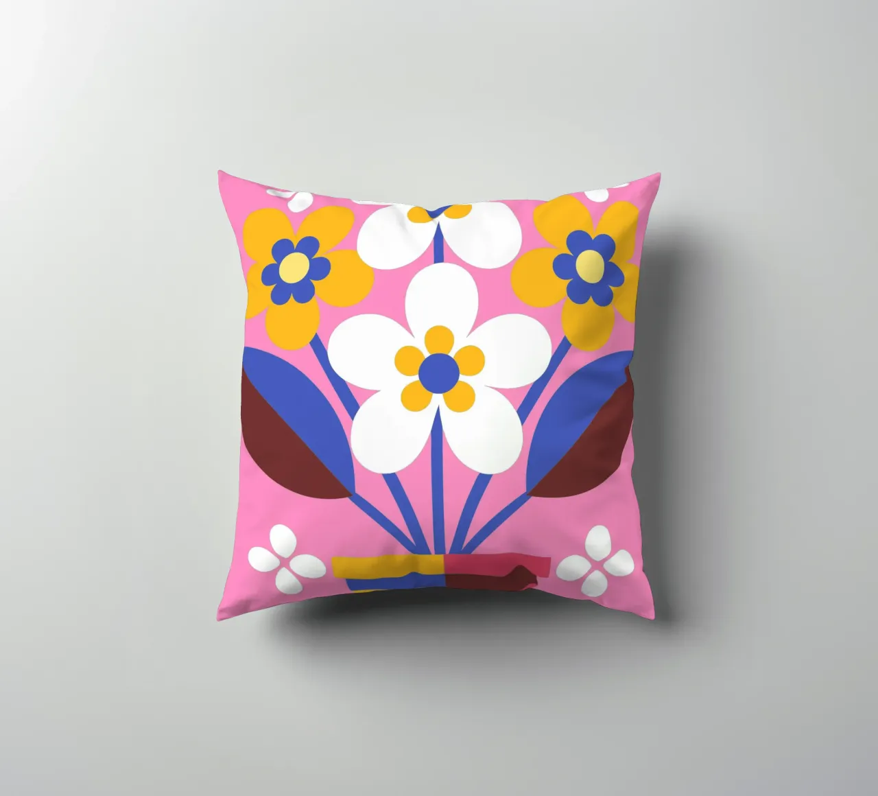 Fiori in vaso cuscino da FLOWER PLACE SHOP