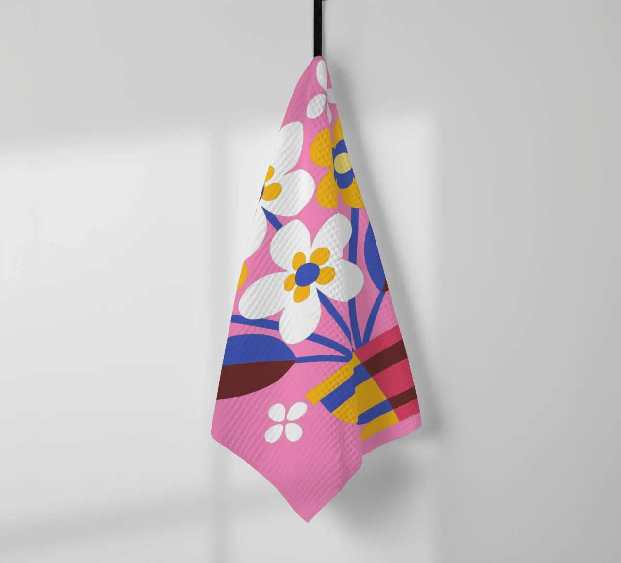 Fleurs dans un vase torchon de FLOWER PLACE SHOP