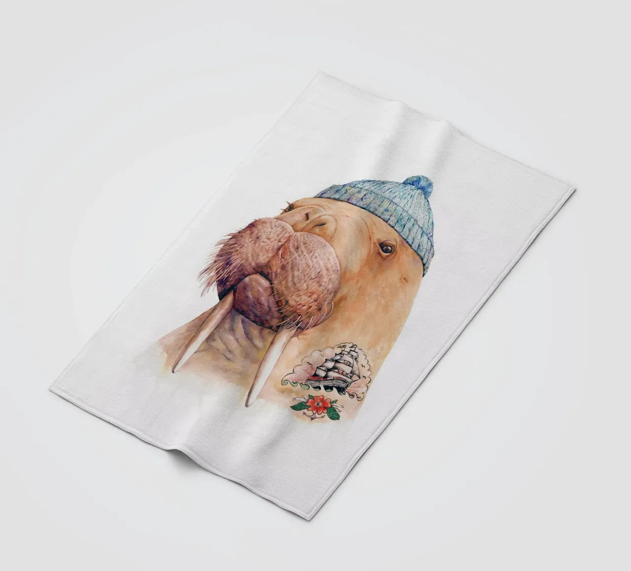 Morse tatoué plaid polaire de Animal Crew