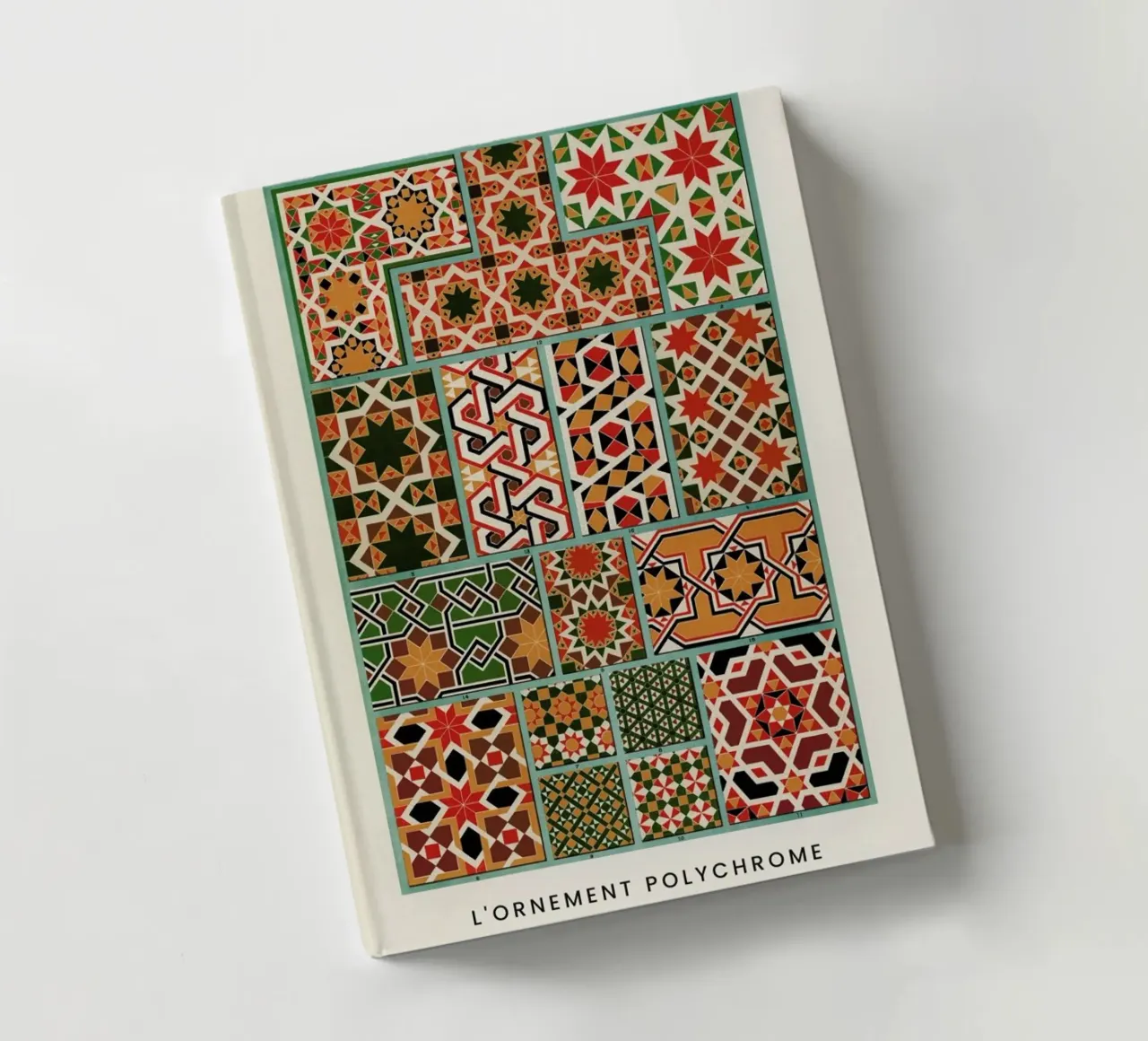 Racinet -  Medieval  Ornamental Pattern IV notebook by Vintage by JUNIQE