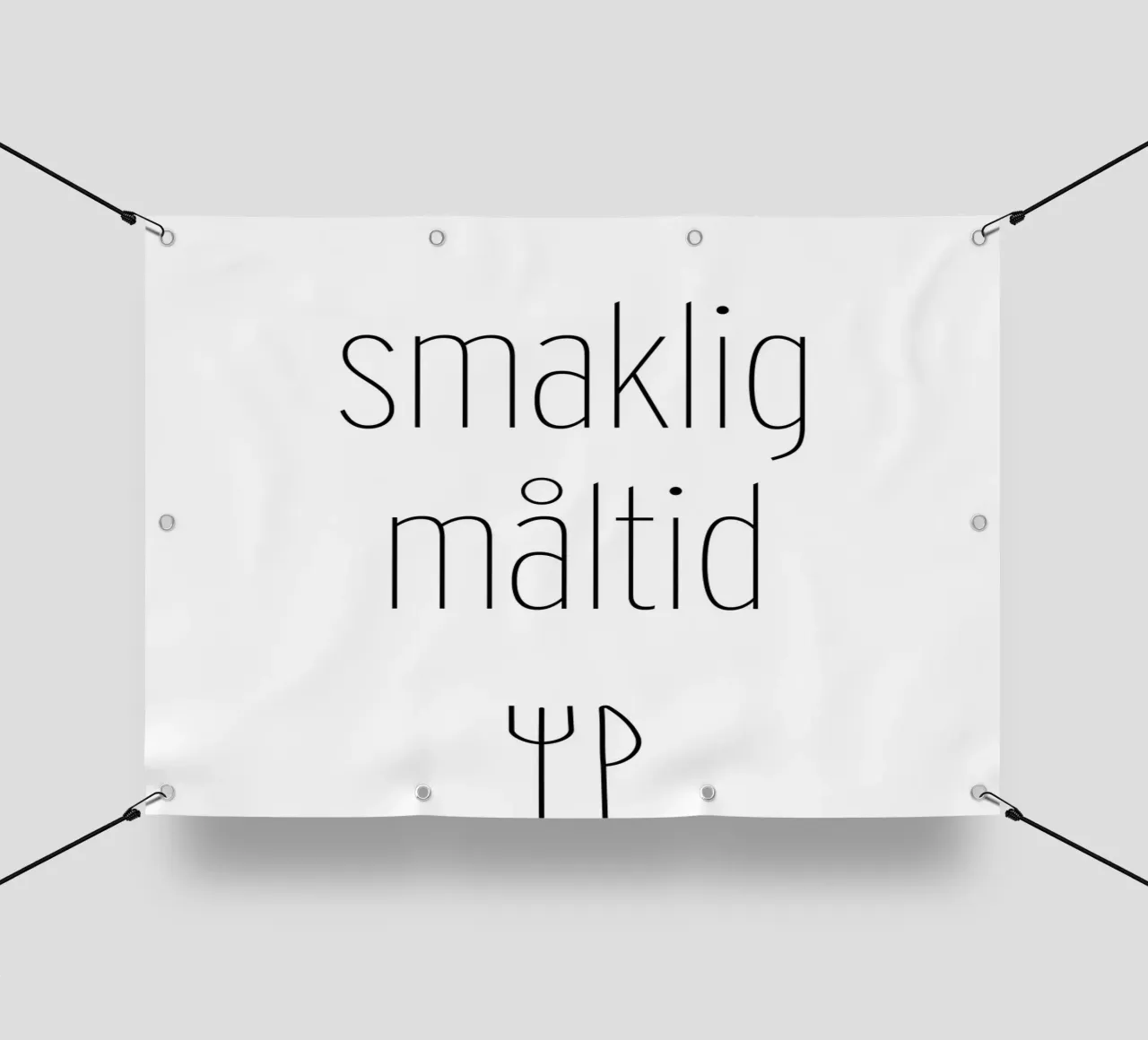 smaklig måltid. ( mehrere Varianten verfügbar) telo in pvc da FRICKE DESIGN
