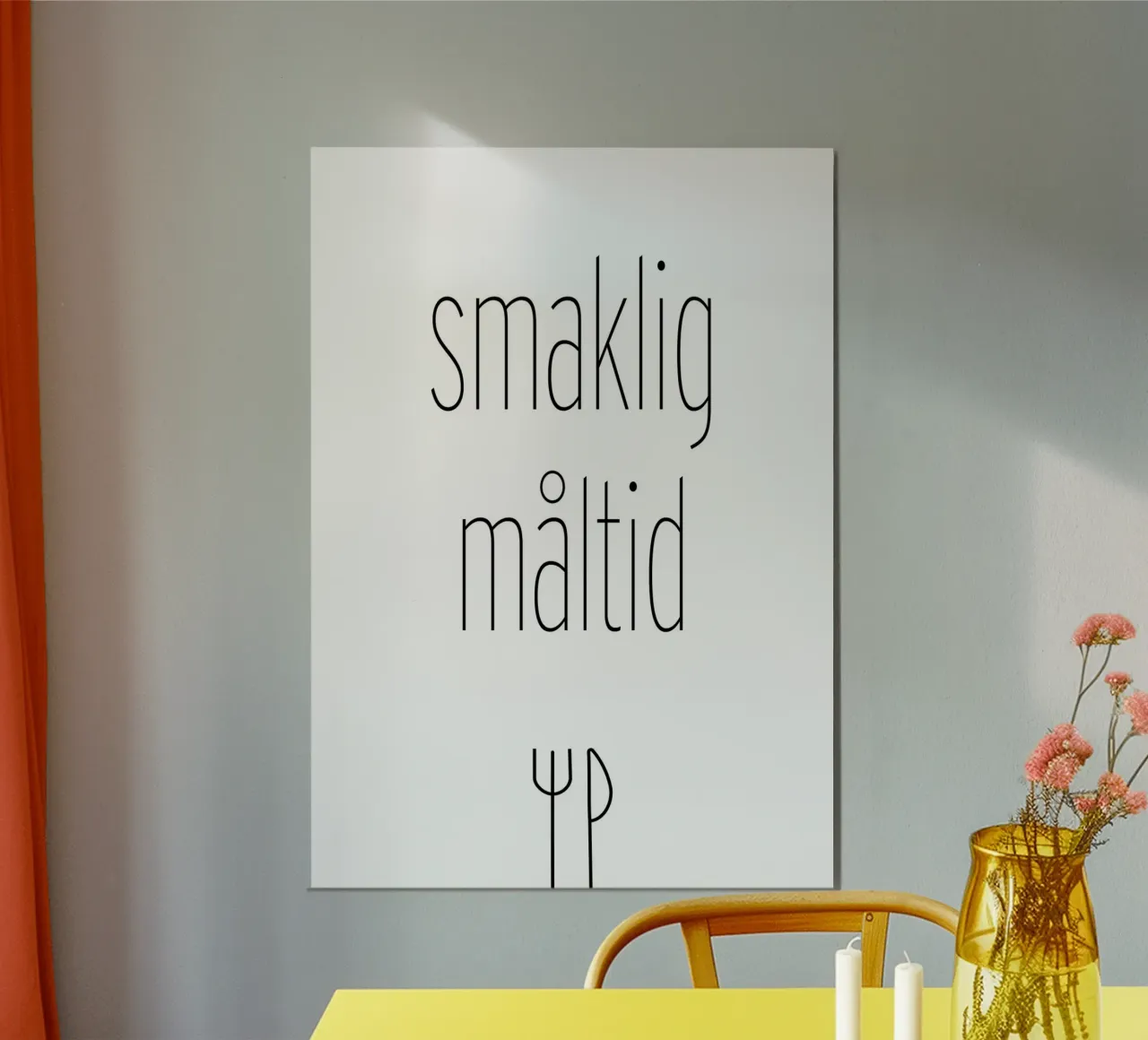smaklig måltid. ( mehrere Varianten verfügbar) forex plate by FRICKE DESIGN