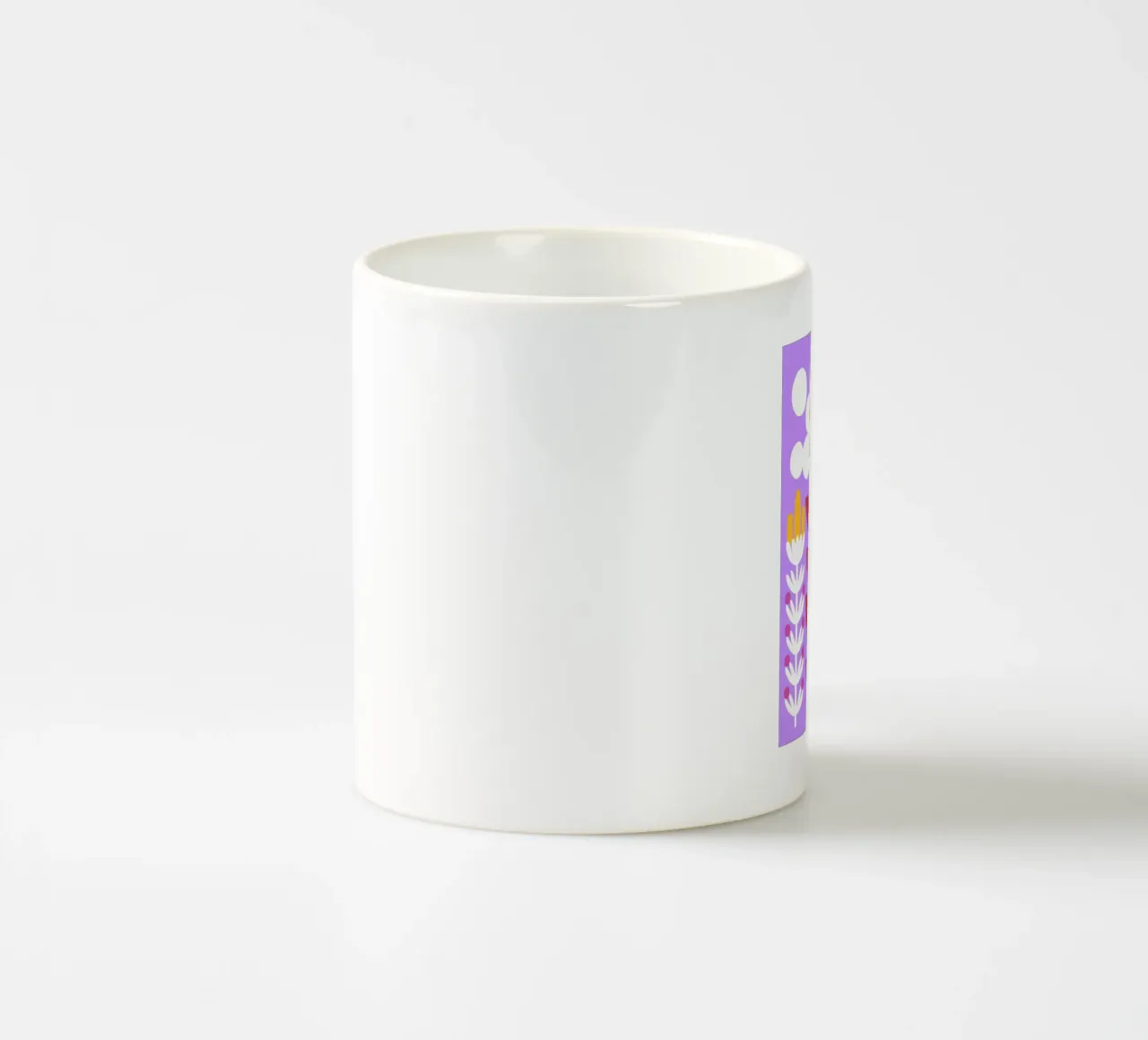 Fiori di lavanda tazza in ceramica da FLOWER PLACE SHOP