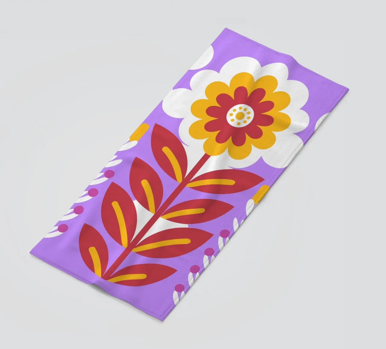 Fiori di lavanda telo mare da FLOWER PLACE SHOP