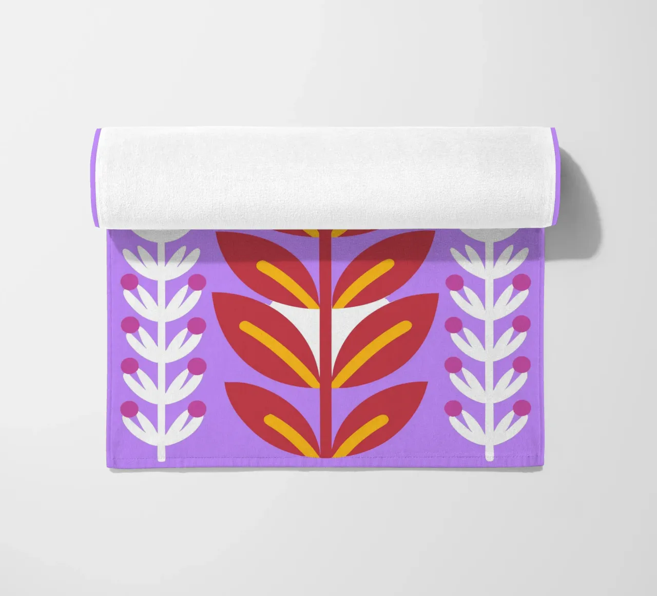 Fiori di lavanda telo mare da FLOWER PLACE SHOP