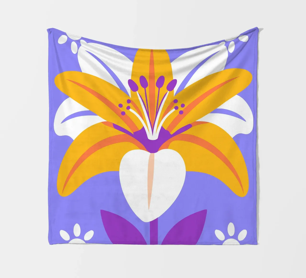 Gigli coperta in pile da FLOWER PLACE SHOP