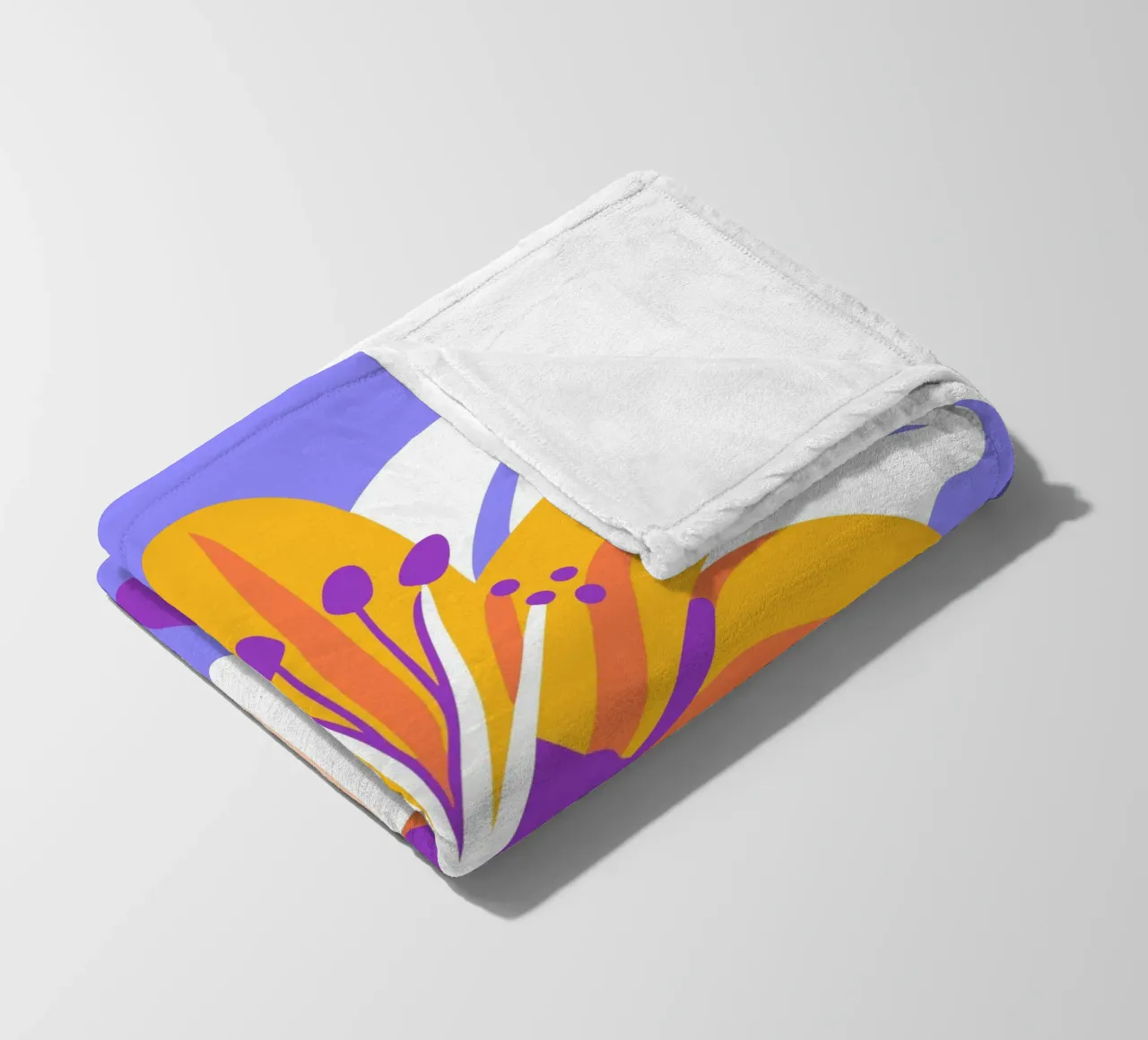Gigli coperta in pile da FLOWER PLACE SHOP