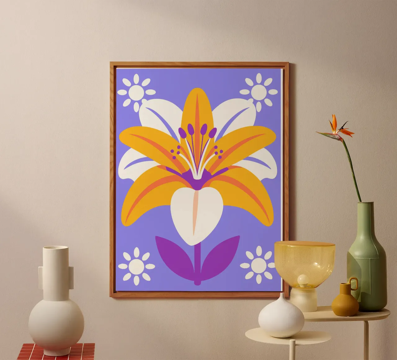 Gigli alluminio dibond da FLOWER PLACE SHOP