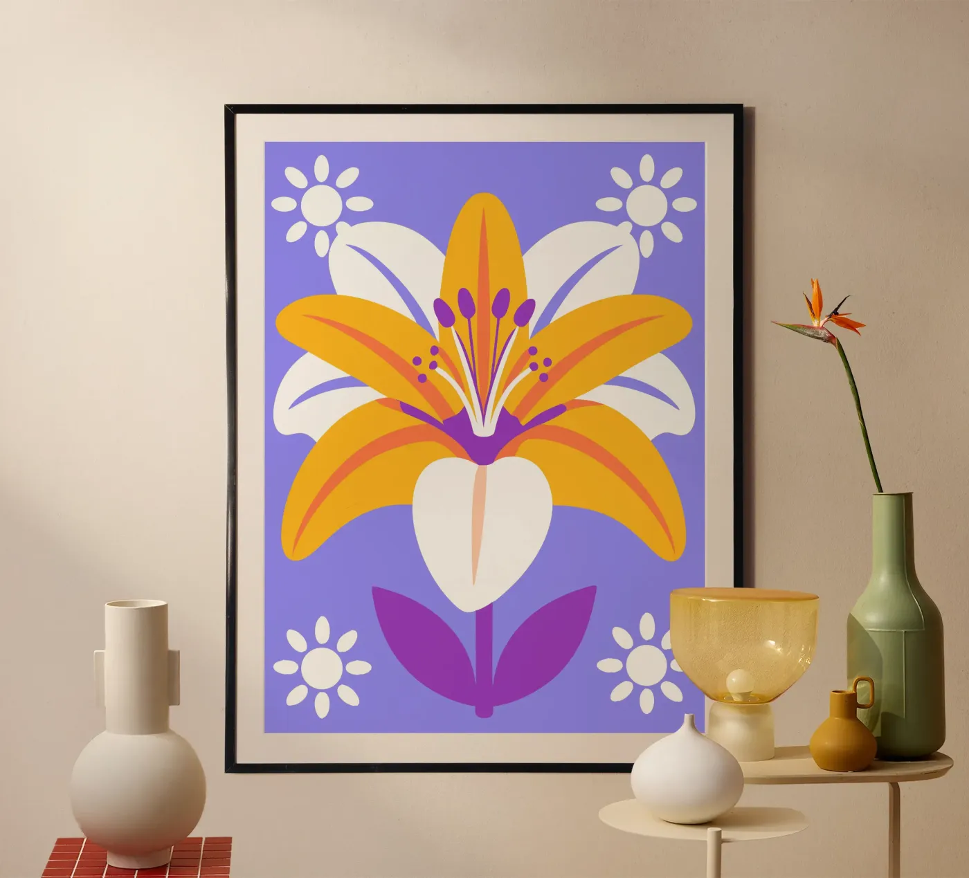 Lys poster de FLOWER PLACE SHOP