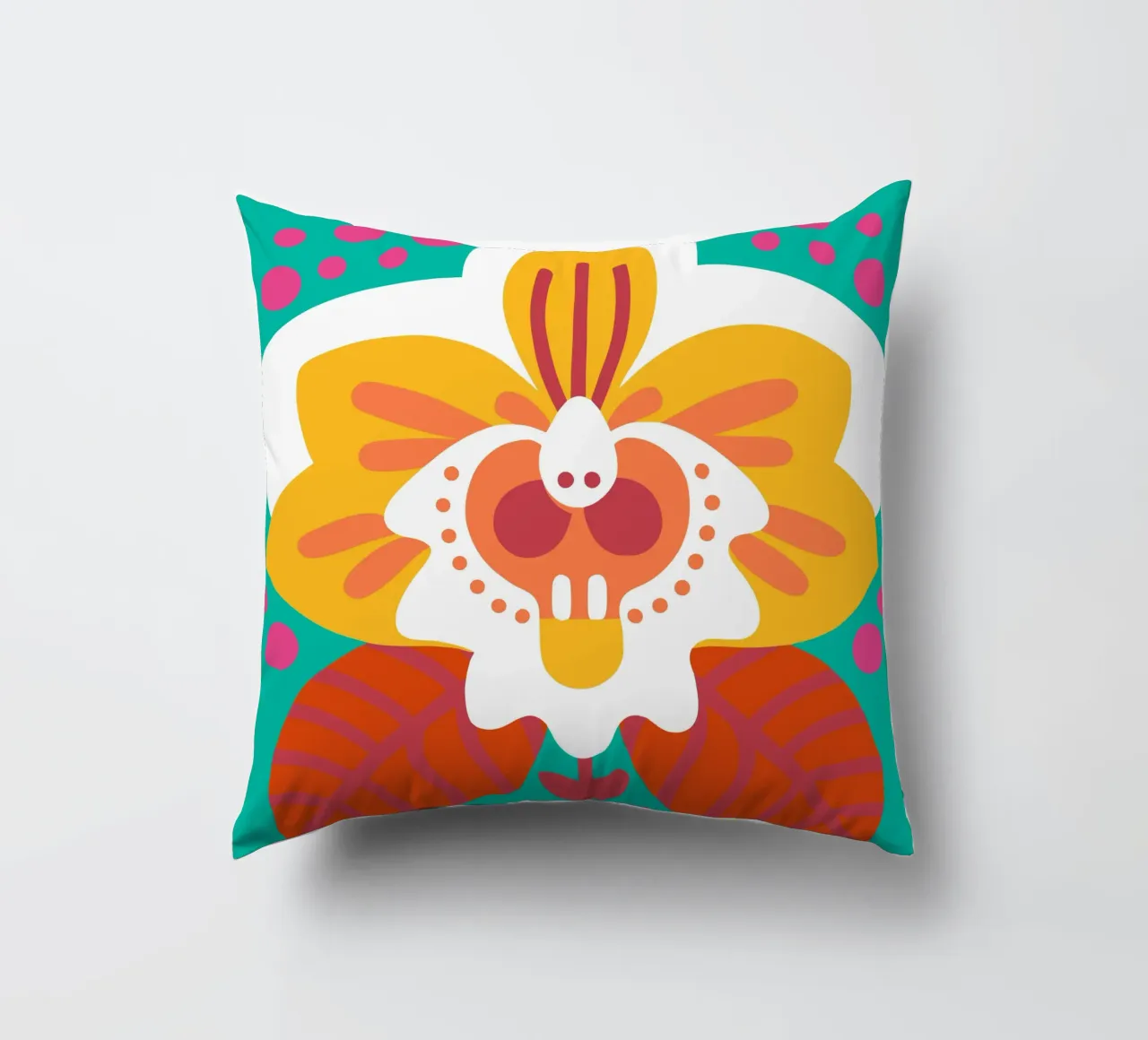 Fiore di orchidea cuscino da FLOWER PLACE SHOP
