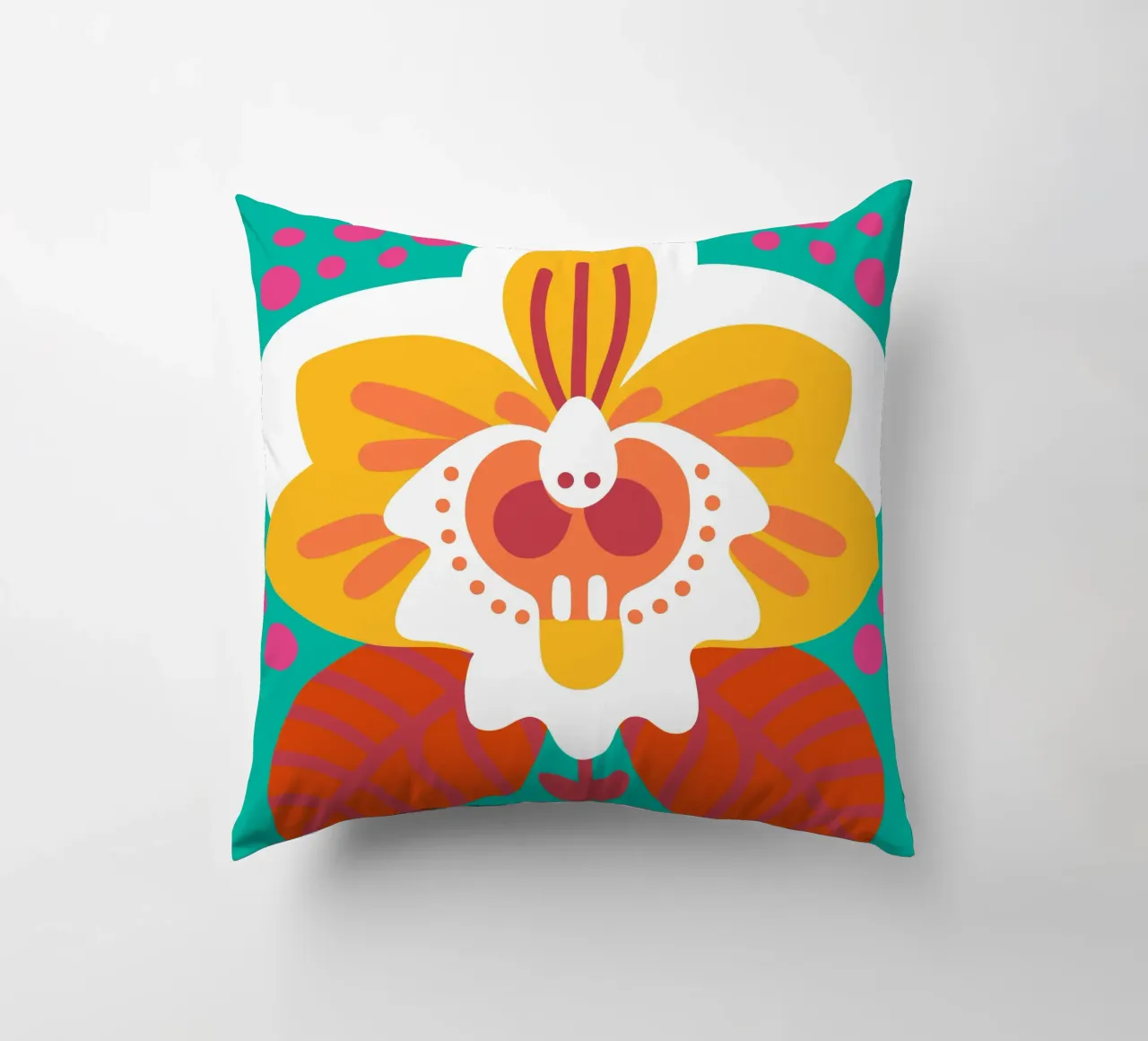Fiore di orchidea cuscino da FLOWER PLACE SHOP