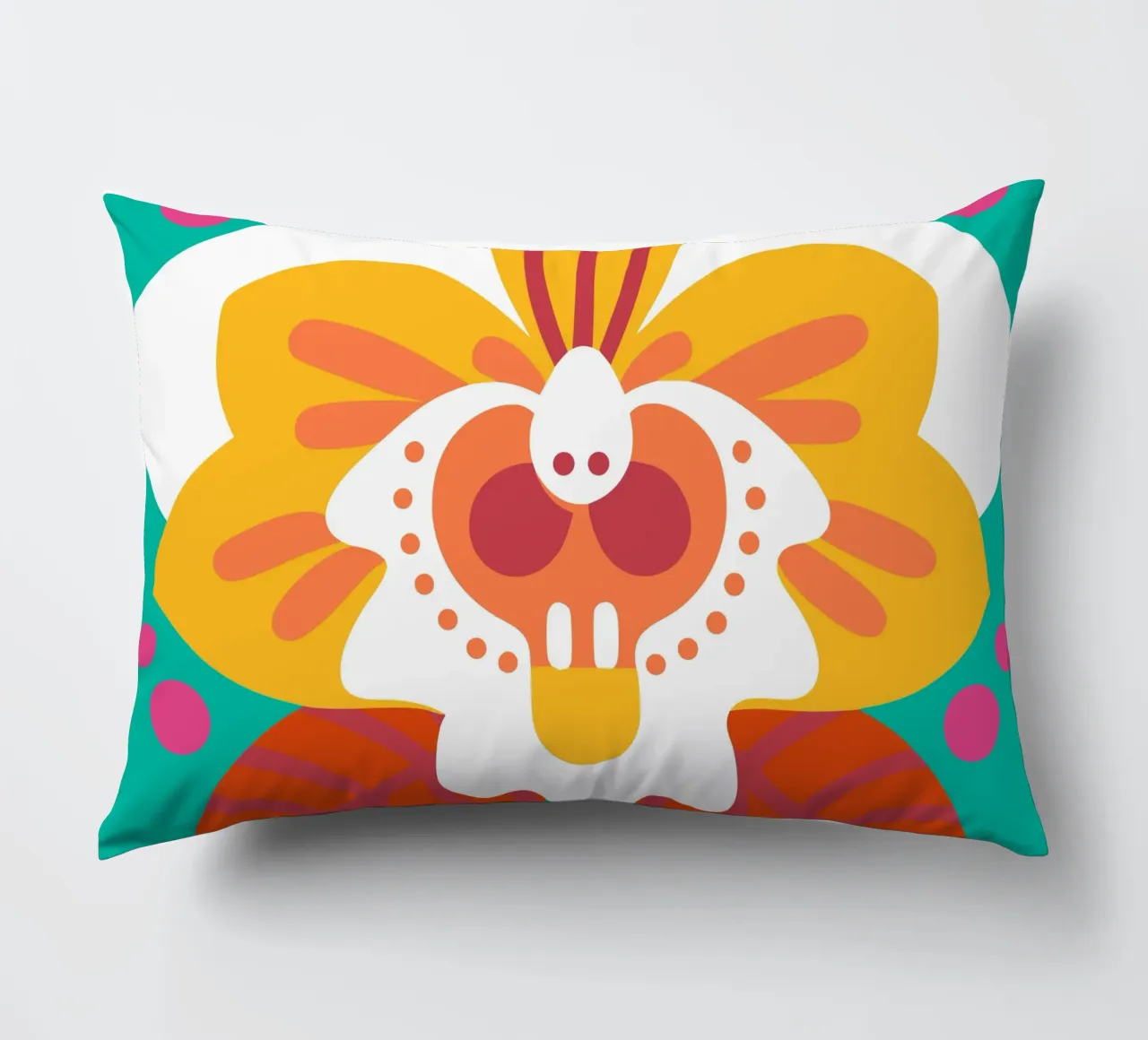 Fiore di orchidea cuscino da FLOWER PLACE SHOP