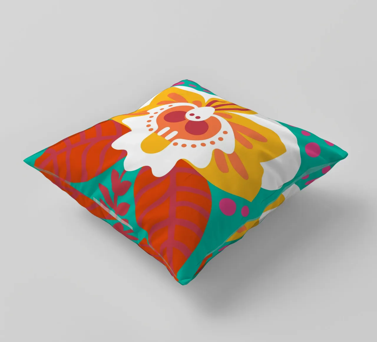 Fiore di orchidea cuscino da FLOWER PLACE SHOP