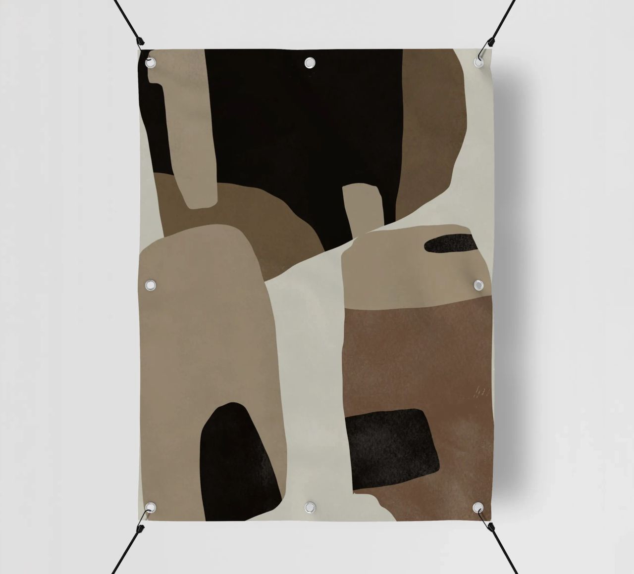 Inspo minimal neutral abstract 07 telo in pvc da Little Dean