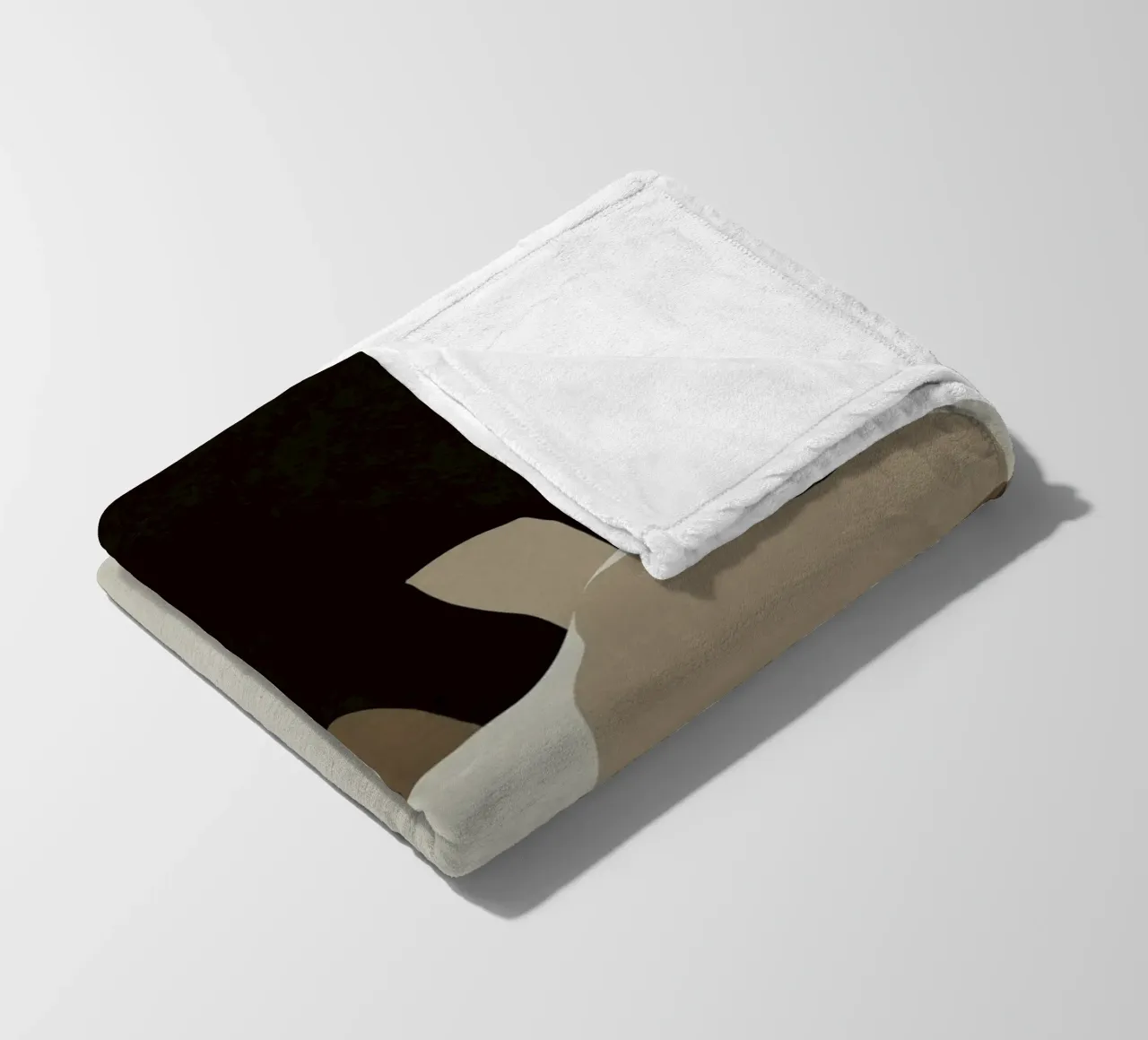 Inspo minimal neutral abstract 07 coperta in pile da Little Dean