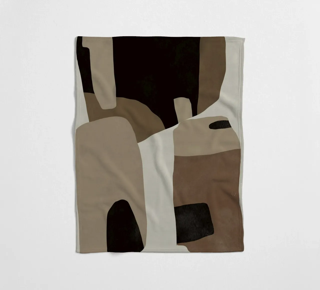 Inspo minimal neutral abstract 07 coperta in pile da Little Dean