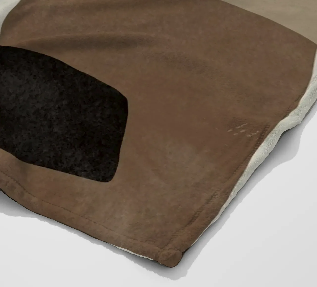 Inspo minimal neutral abstract 07 coperta in pile da Little Dean