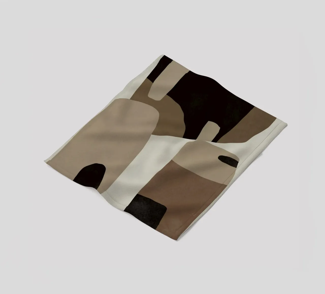 Inspo minimal neutral abstract 07 coperta in pile da Little Dean