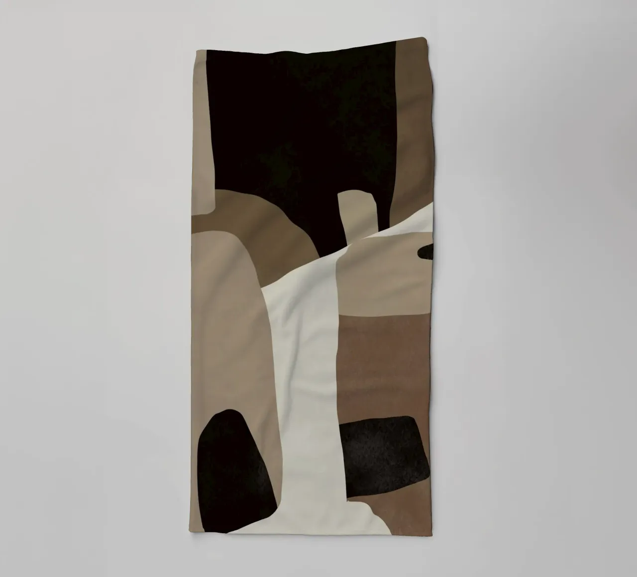 Inspo minimal neutral abstract 07 asciugamano da bagno da Little Dean