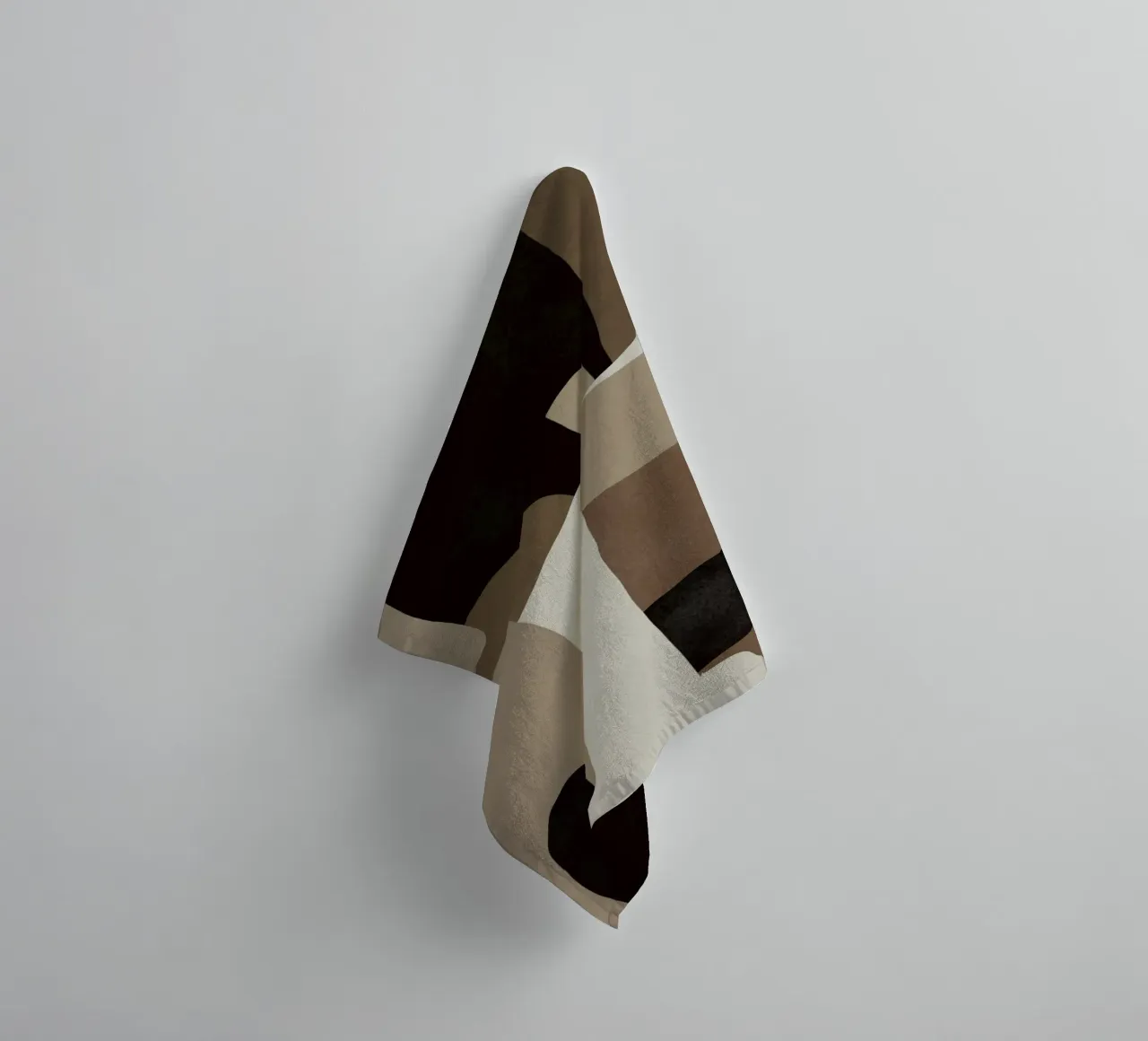 Inspo minimal neutral abstract 07 asciugamano da bagno da Little Dean