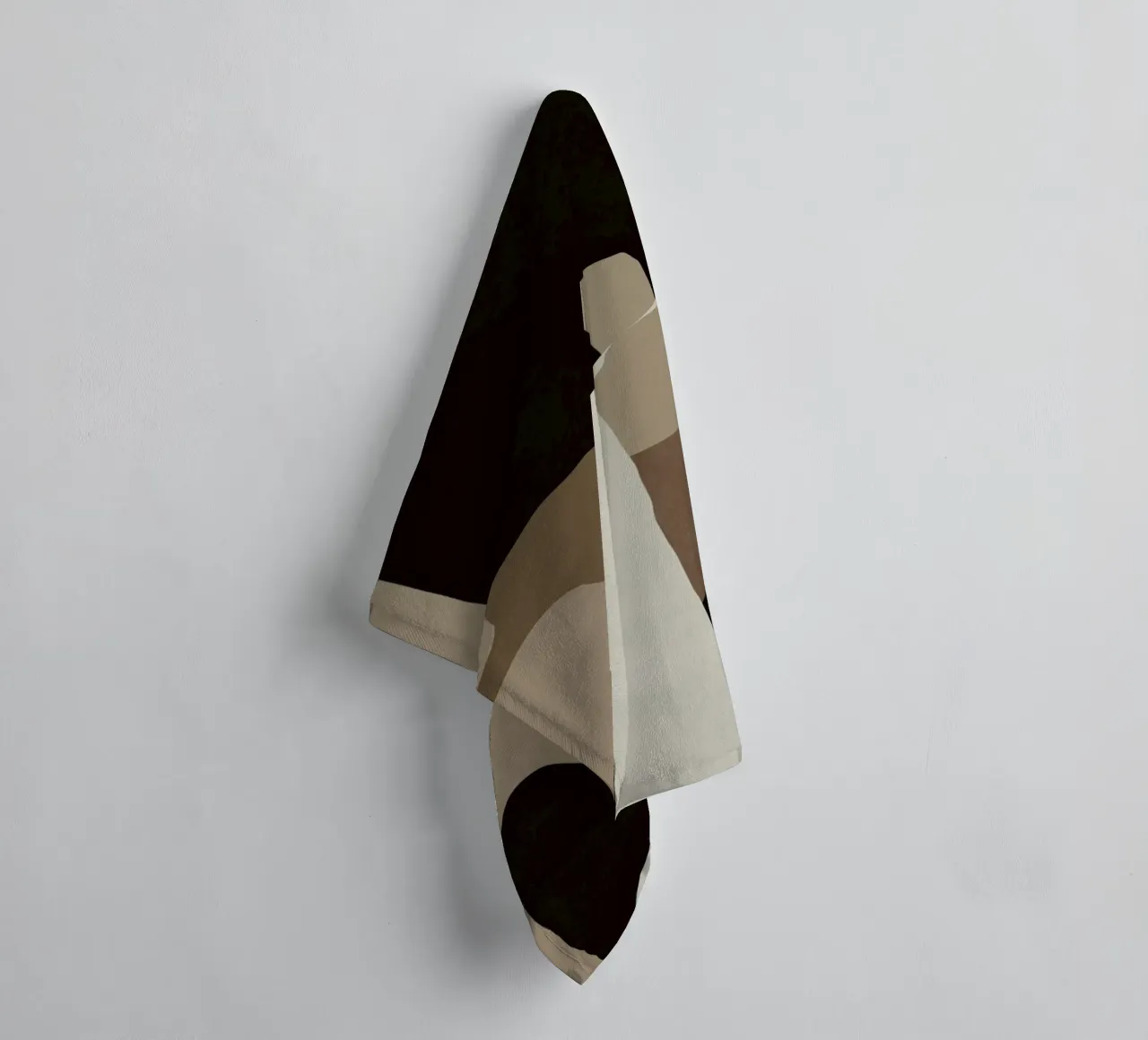 Inspo minimal neutral abstract 07 asciugamano da bagno da Little Dean