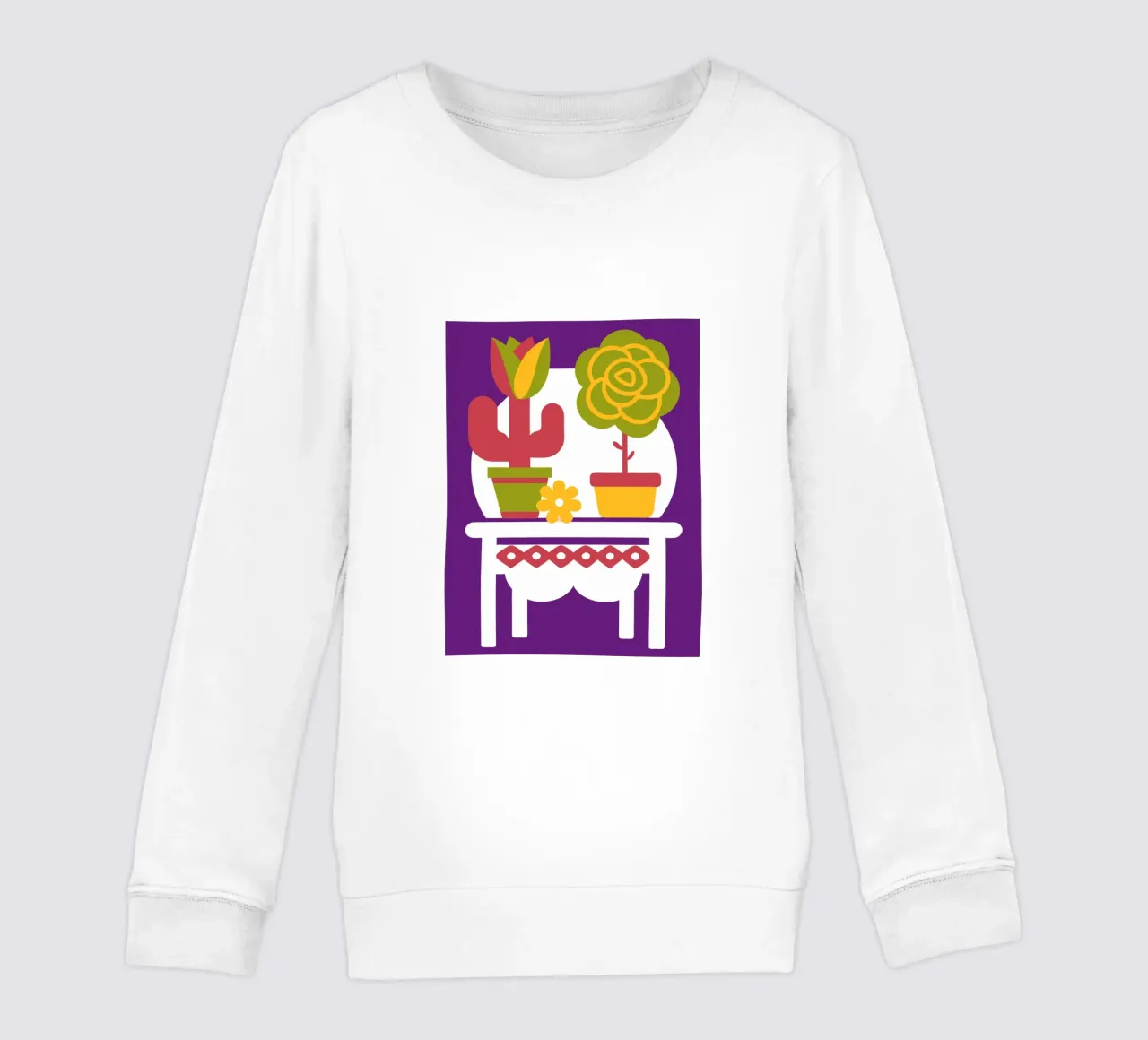 Cactus e rose felpa bambino da FLOWER PLACE SHOP