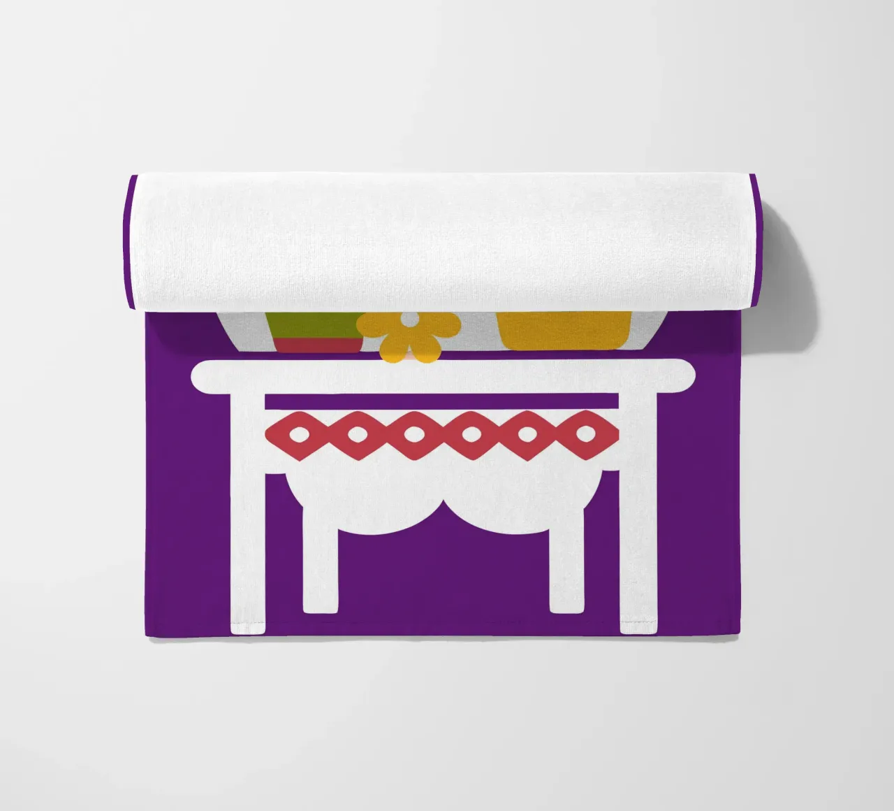 Cactus e rose telo mare da FLOWER PLACE SHOP