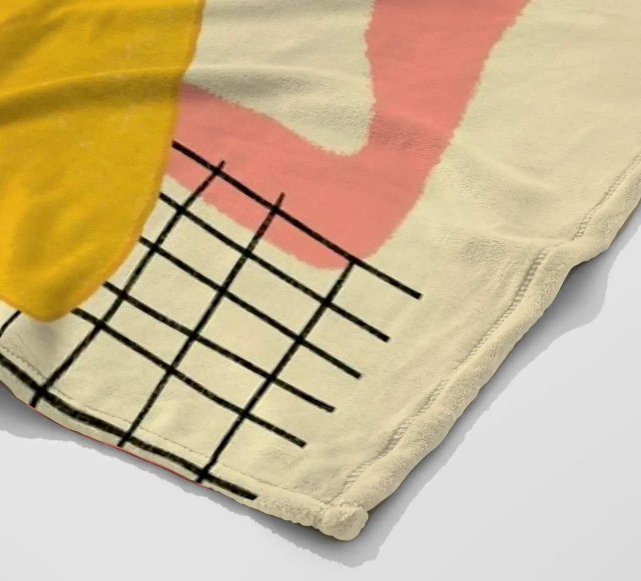 Rosa Fleecedecke von Pure