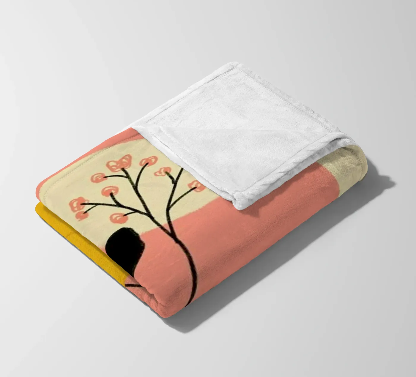 Rosa plaid polaire de Pure