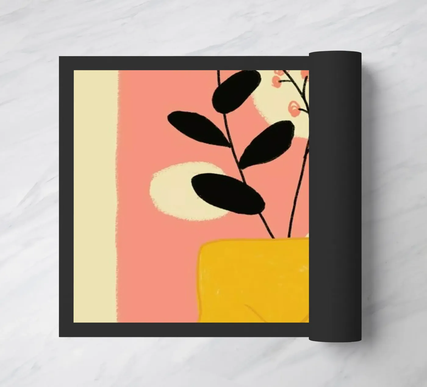 Rosa doormat by Pure