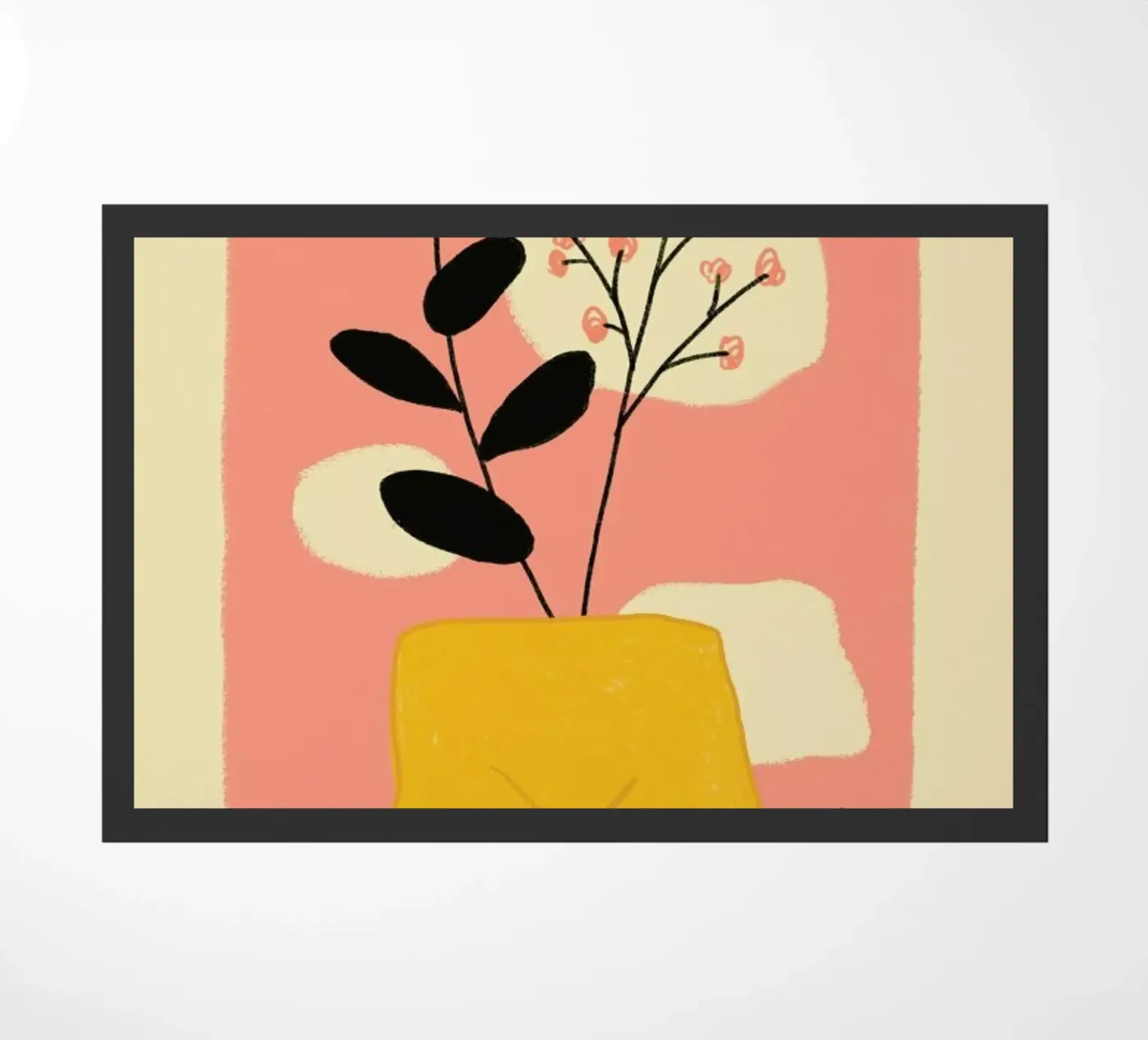 Rosa doormat by Pure