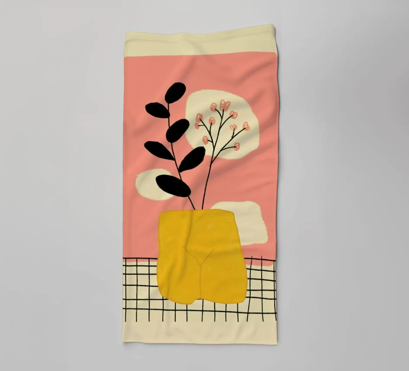 Rosa towel by Pure