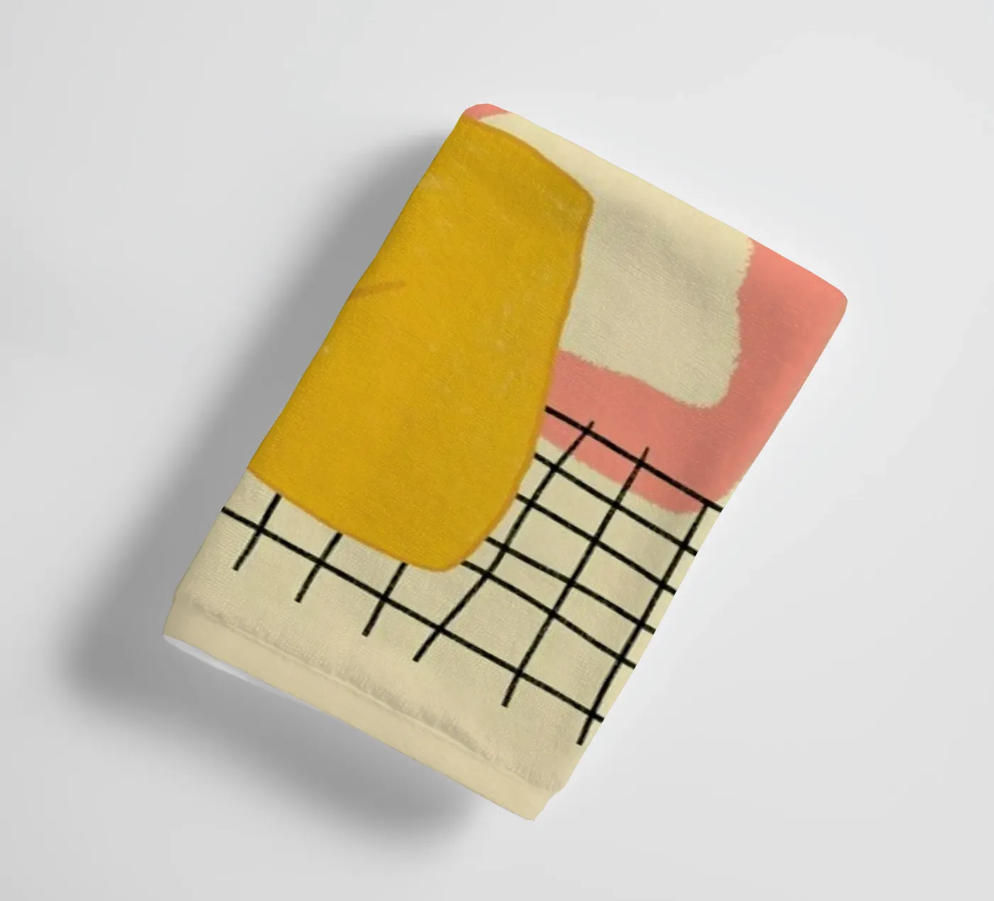 Rosa badhanddoek van Pure