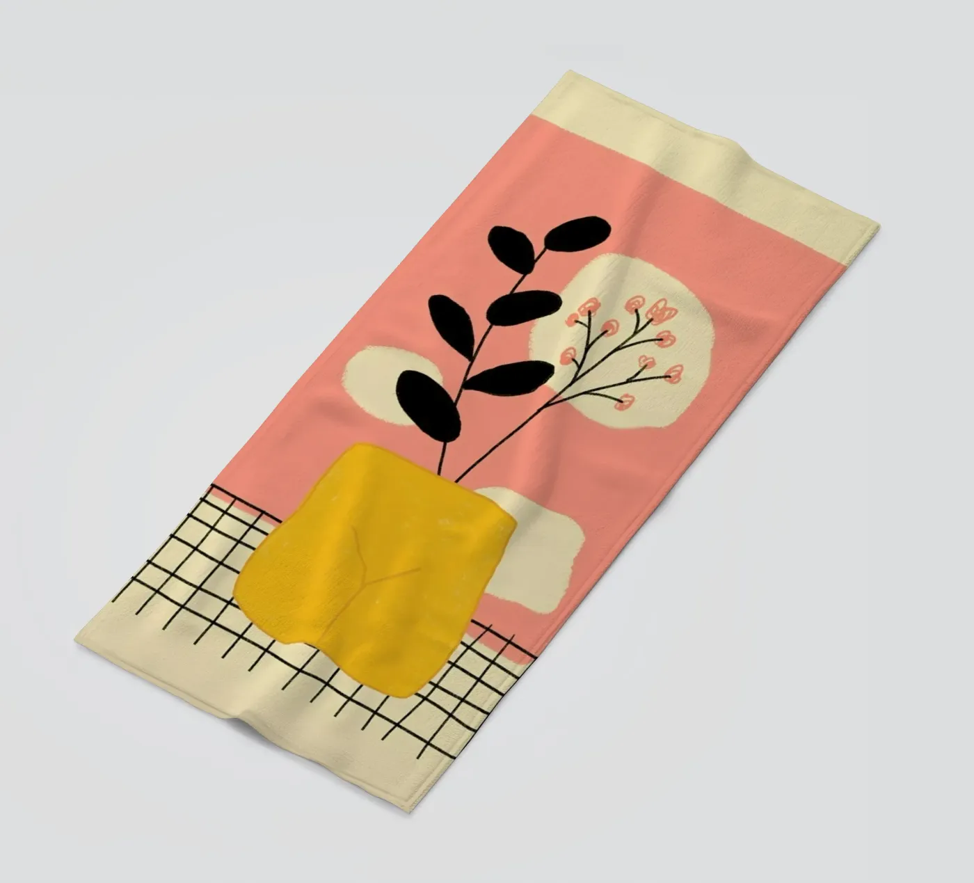 Rosa beach towel by Pure