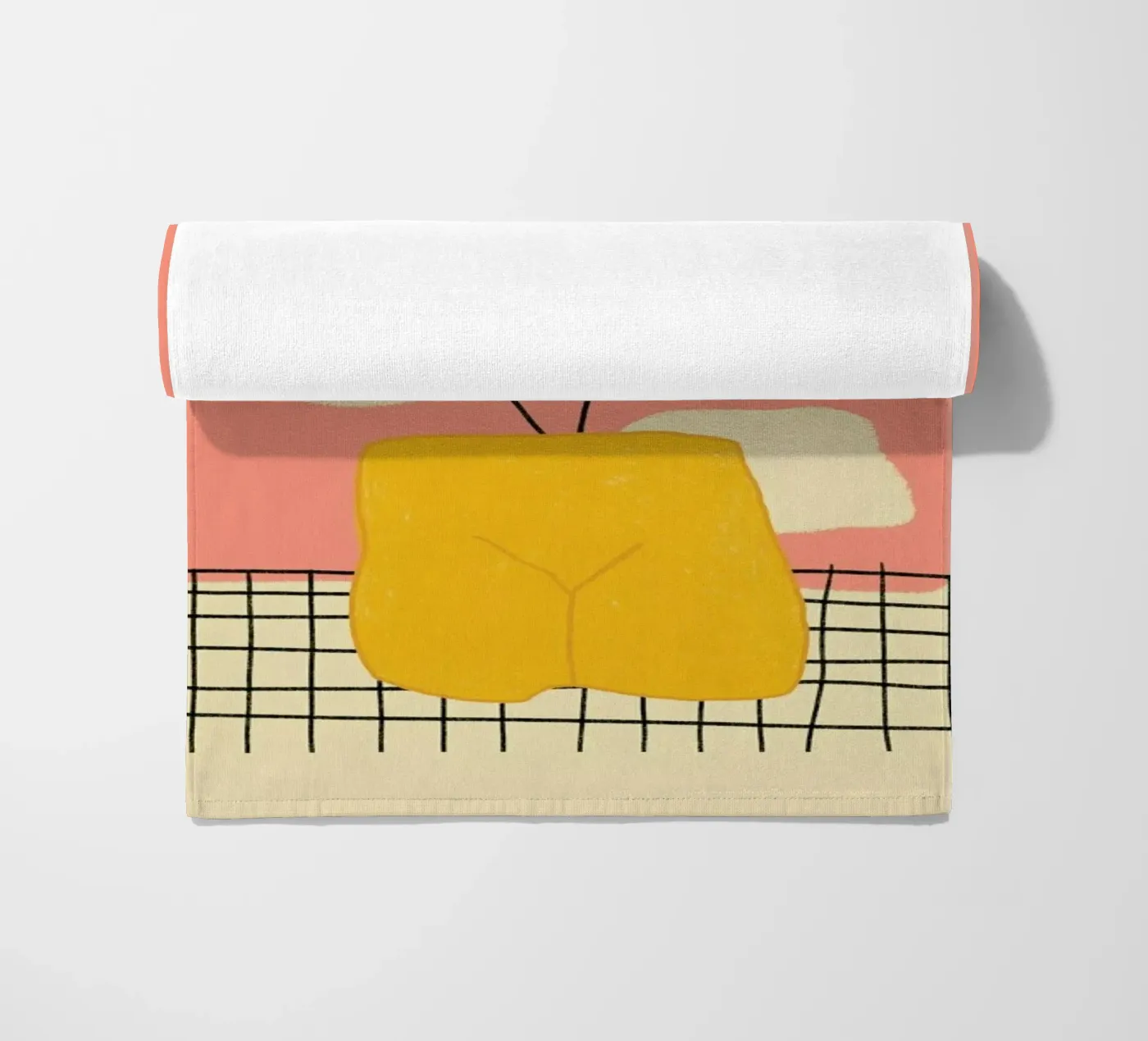 Rosa beach towel by Pure