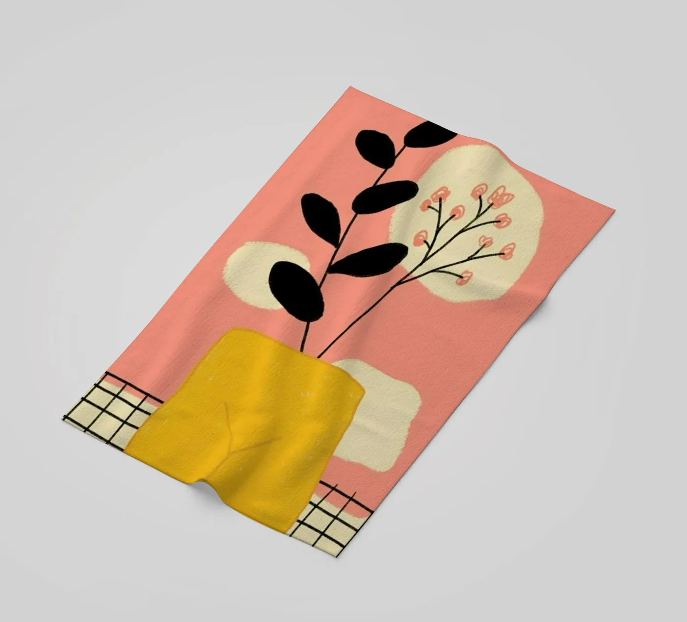 Rosa beach towel by Pure